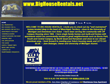 Tablet Screenshot of bighouserentals.net